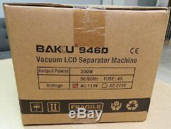 BAKU Built-in Air Vacuum Pump Separator BK-946D LCD Touch Screen Machine NEW