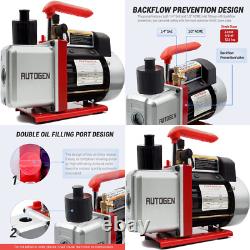 Bomba De Vacio Aire Acondicionados Refrigerante HVAC Paletas Rotativas 1/3 HP