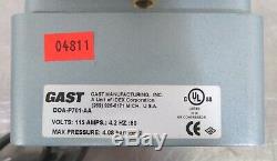 C161660 Gast DOA-P701-AA Laboratory Vacuum Pump / Air Compressor (Max. 60psi)