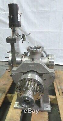 C166184 MDC 6-Way 6 CF Conflat Cross with GV-4000V-PMPI Air-Op Vacuum Gate Valve