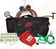Complete Ac Maintenance Kit R134a Manifold Gauge Hoses Air Vacuum Pump And More