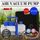 Combo 4cfm 1/3hp Air Vacuum Pump Hvac Refrigeration Ac Manifold Gauge R134 Alum