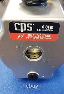 Cps Vp6d 6 Cfm 2 Stage Vacuum Pump Hvac Air Conditioning Free Shipping USA Made
