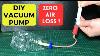 Diy Vacuum Pump Zero Air Loss With Creative One Way Valves