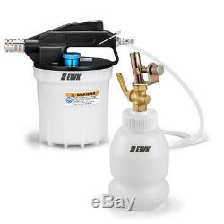 EWK 2L Pneumatic Air Vacuum Brake Bleeder Extractor Pump with 1L Filler Bottle