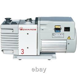 Edwards Rotary Vane Vacuum Pumps for Freeze Dryers RV3 Air Displacement 2.7cfm