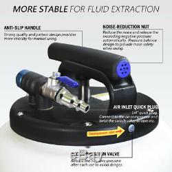 FIT TOOLS 15L Pneumatic / Air & Manual / Hand Oil & Fluid Extractor Vacuum Pump