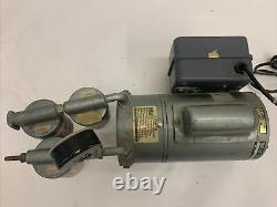 Gast 0522-V725-R32X Air Compressor Type Rotary Vane Vacuum Pump With Fuse Box