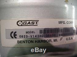 Gast 0823 3/4hp oil-less Air Vacuum Pump pond septic aerator 115/230v 1ph
