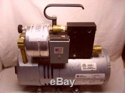 Gast 1/4 hp. Rotary Vacuum Pump Low Volume Air Sampler 0523-102Q-G588DX