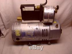 Gast 1/4 hp. Rotary Vacuum Pump Low Volume Air Sampler 0523-102Q-G588DX