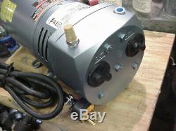 Gast 1/4hp 115/230v oil-less rotary pump air pond septic vacuum grainer 4F740A