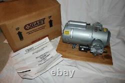 Gast 5LCA-10-M500X Oil-Less Piston Air Compressor Vacuum Pump 3/4HP NEW