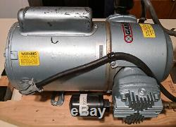 Gast 5LCA-10-M550NGX 3/4 HP Piston Air Compressor Pump with Attachments