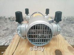 Gast 7HDD-251-M853 2 HP 1725 RPM 230/460VAC Piston Air Compressor/Vacuum Pump