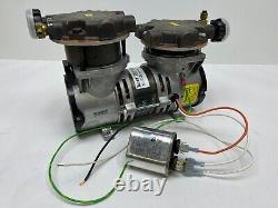 Gast SAA-P104-HB Miniature Dual Rocking Piston Vacuum Pump/Compressor 115VAC