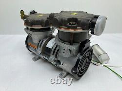 Gast SAA-P104-HB Miniature Dual Rocking Piston Vacuum Pump/Compressor 115VAC