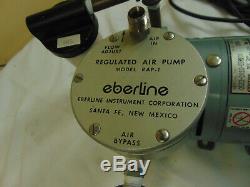 Gast Vacuum Pump 0523-1010-G582DX With Eberline Regulated Air Pump Rap-1 SR560