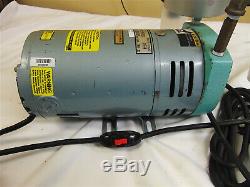 Gast Vacuum Pump 0523-1010-G582DX With Eberline Regulated Air Pump Rap-1 SR560