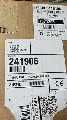 Graco Husky 716 Series Air-Operated Double Diaphragm Transfer Pump 241906