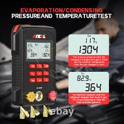 HVAC A/C Digital Manifold Gauge Refrigeration Tester Air Vacuum Pump AC Temp