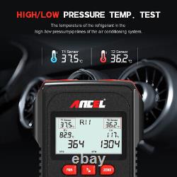 HVAC A/C Digital Manifold Gauge Refrigeration Tester Air Vacuum Pump AC Temp