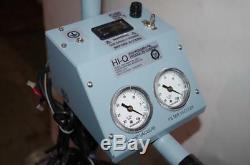 Hi-q Mobile Air Sampler & Gast 1/4hp Vacuum Pump # 0523-102q-g588dx 115vac New