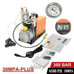 High Pressure Electric PCP Air Compressor 30MPa 4500PSI Scuba Diving Pump 220V