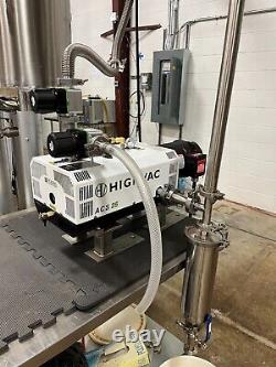 HighVac Oil-less Air-Cooled Screw Vacuum Pump- Tired of changing oil Look here