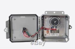 INDOOR/OUTDOOR SEPTIC CONTROL PANEL for use with all brands of air pumps