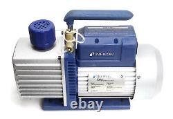 Inficon Model QS5 Vacuum Pump 5 CFM Air Displacement 110V/220V 700-100-P1