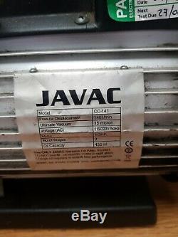 Javac 5 Cfm 2 Two Stage Air Conditioning A/C Refrigeration Vacuum Vac Pump CC141