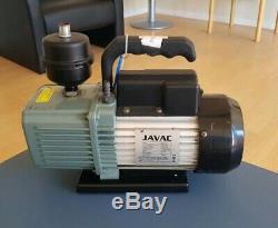 Javac CC-141 Two 2 Stage Air Conditioning Refrigeration Vacuum Pump 140 L/Min