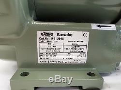 Kawake KB-201S Type RB20-510 Ring Blower, Max Air 1.1m^3/min Max Press. 85 mbar