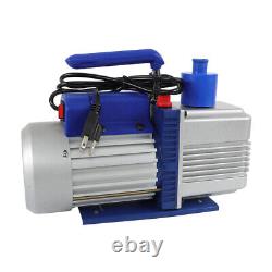 LABLT Single-Stage Rotary Vane HVAC Air Vacuum Pump withOil Bottle 110V 9.6CFM 1HP