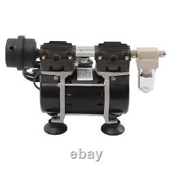 Lab Diaphragm Vacuum Pump Oil Free Oilless Medical Pump 25 L/min Air Filter 100W