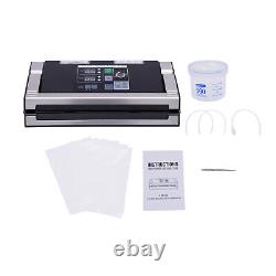 MS180 Double Pump Vacuum Sealer 110V 250W Seal Keep Food Fresh 2 Air Tubes