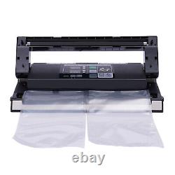 MS180 Double Pump Vacuum Sealer 110V 250W Seal Keep Food Fresh 2 Air Tubes