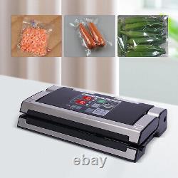 MS180 Double Pump Vacuum Sealer 110V 250W Seal Keep Food Fresh 2 Air Tubes