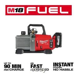 Milwaukee M18 Fuel 5 Cfm Vacuum Pump Kit