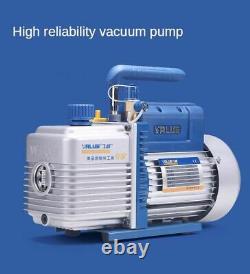 Miniature Rotary Vane Air Vacuum Pump Ultimate Refrigeration Durable Tools 2pa