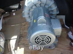 NEW GAST R4P115 regenerative air blower vacuum pump 1.5HP 1ph 115/230v regenair