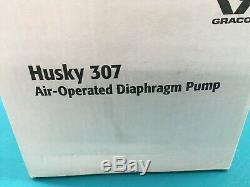 NEW Graco Husky 307 3/8 Air Operated Double-Diaphragm Pump Model D31255