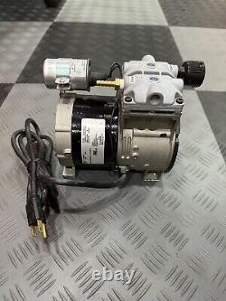NEW THOMAS 688CE44 Piston Air Compressor/Vacuum Pump, Aerator, 1/3hp withCord
