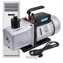 NTUD 2 Stage Vacuum Pump 12Cfm 1Hp HVAC Rotary Vane Vacuum Pump HVAC Serving