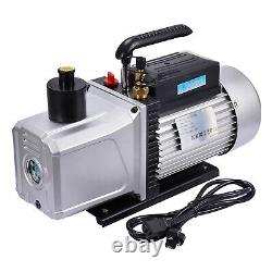 NTUD 2 Stage Vacuum Pump 12Cfm 1Hp HVAC Rotary Vane Vacuum Pump HVAC Serving