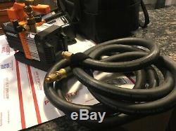 Navac 18 volt cordless Air Vacuum Pump with vacuum hoses and soft case HVAC/R