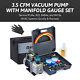 Omt 3.5cfm 1/4hp Hvac Air Vacuum Pump Kit & Ac Manifold Gauge Set Carry Bag&case