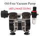 Oil-free Vacuum Pump Piston Vacuum Pump Withair Filter+silencer 1450r/min New