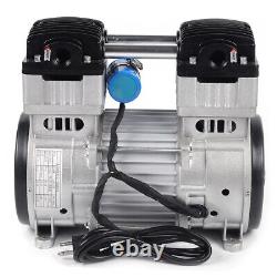 Oilless Vacuum Pump Industrial Air Compressor Oil Free Piston Pump 8Bar 1100 W